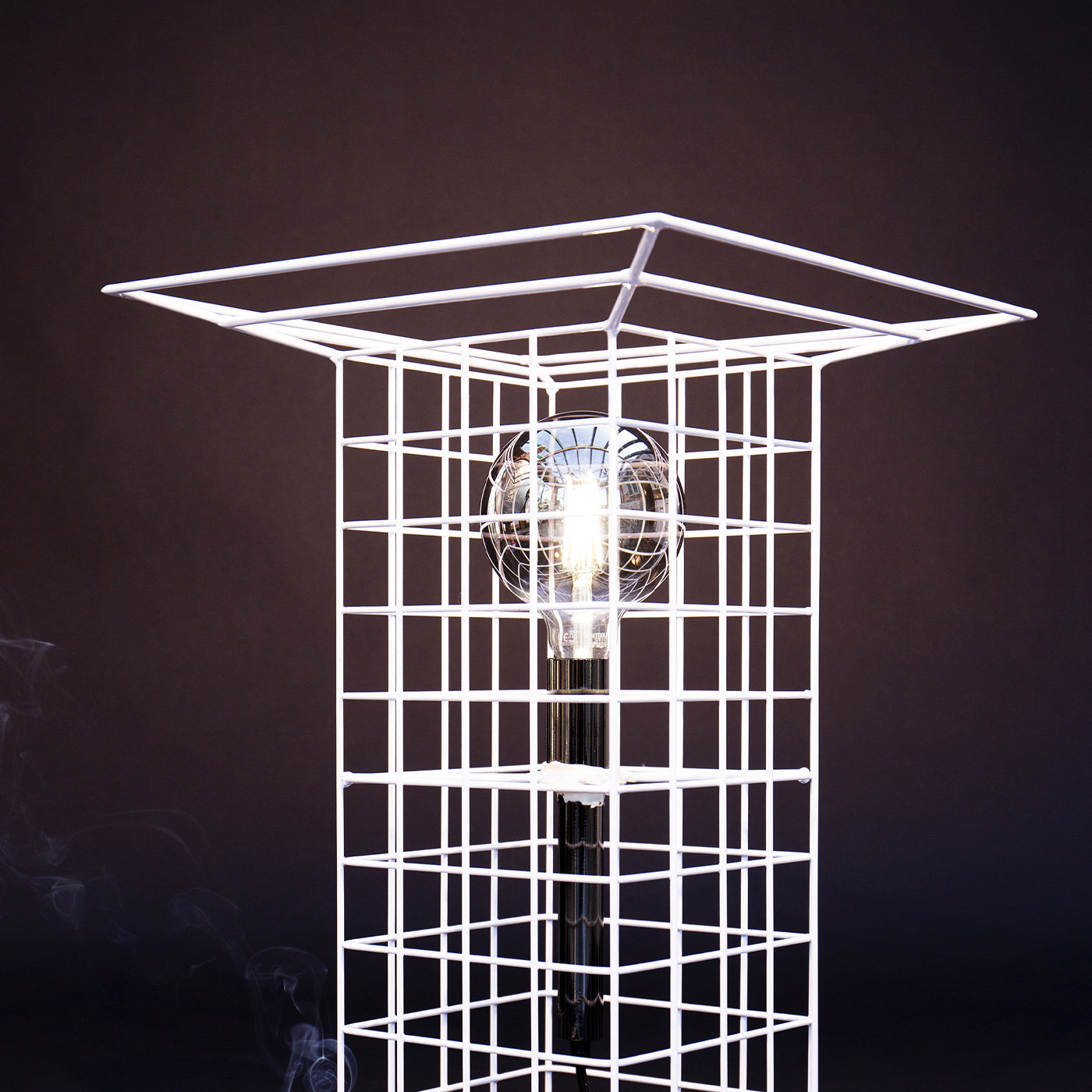 Large White Krid Lamp By Clémence Seilles - Alternative view 4