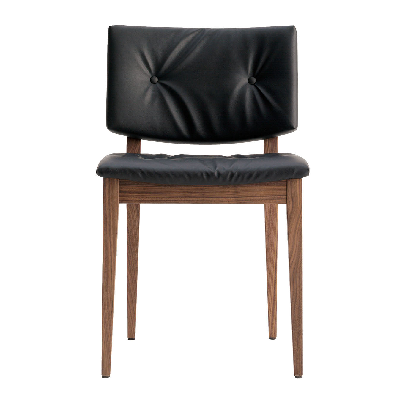 Eileen Small Brown & Black Chair by Werther Toffoloni - Main view