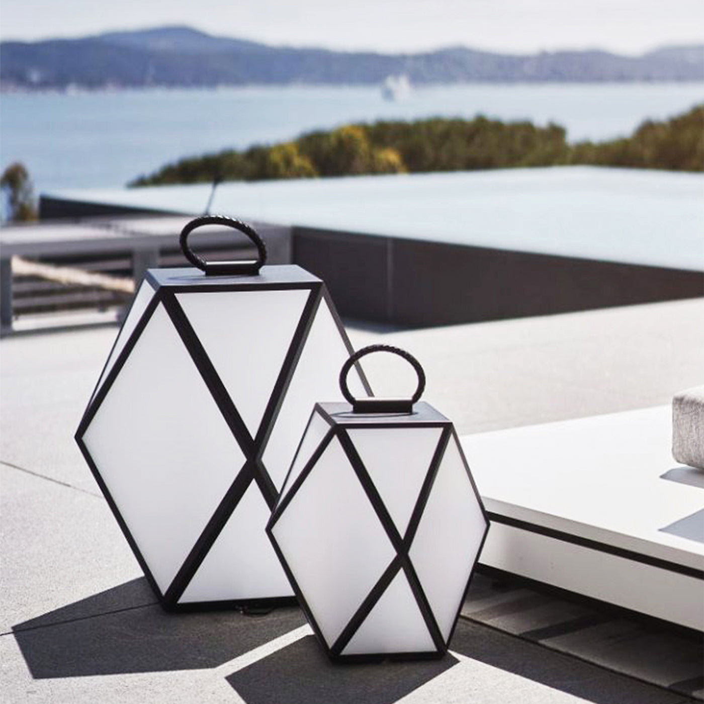 Muse Black Outdoor Table Lamp by Tristan Auer - Alternative view 1