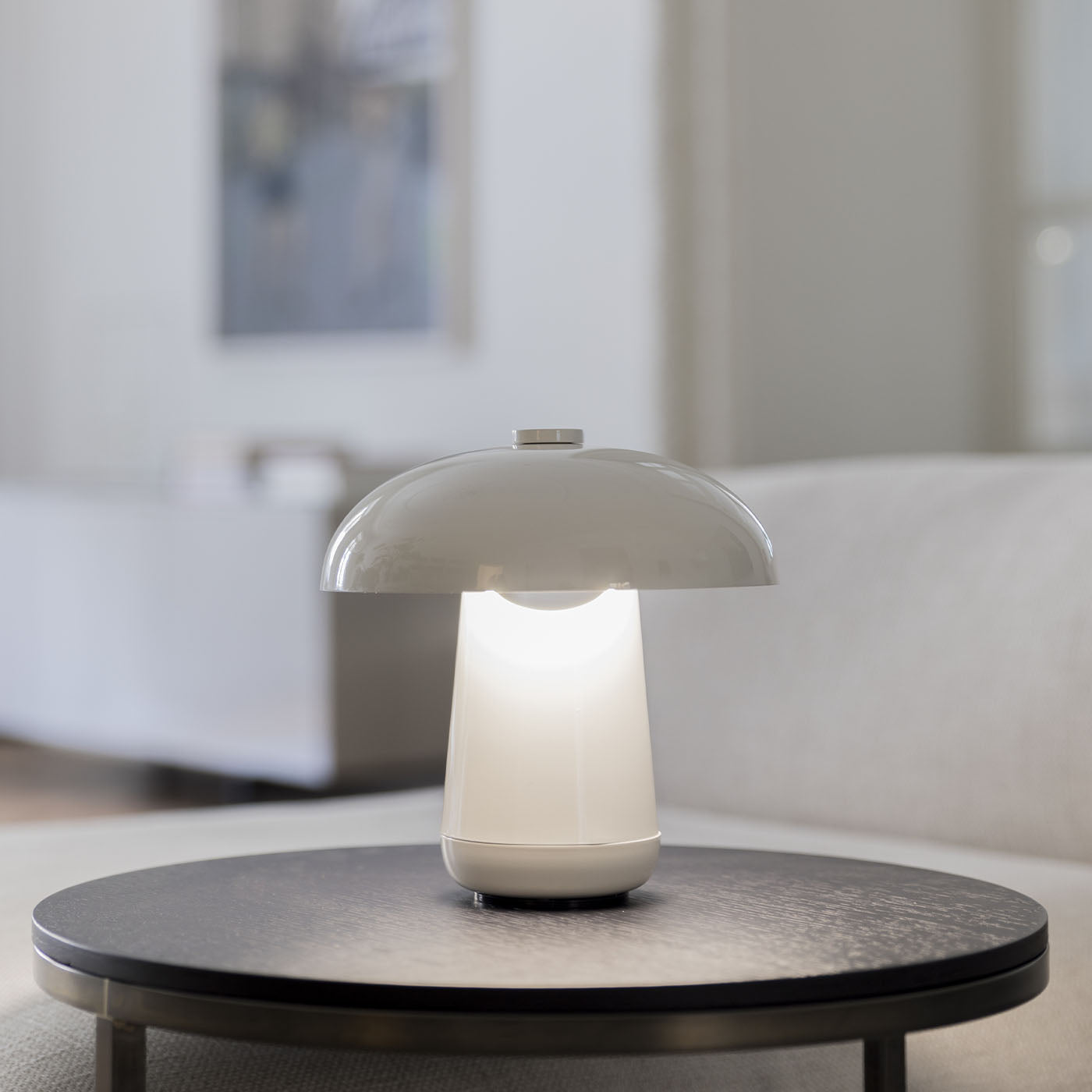 Ongo Bon Ton Pearl-White Table Lamp by Jessica Corr - Alternative view 1