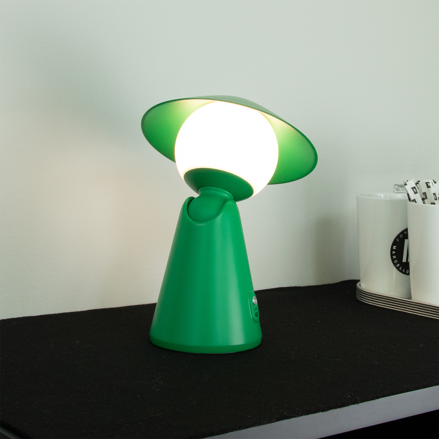 Lámpara de sobremesa recargable Puddy Green de Albore Design - Vista alternativa 1