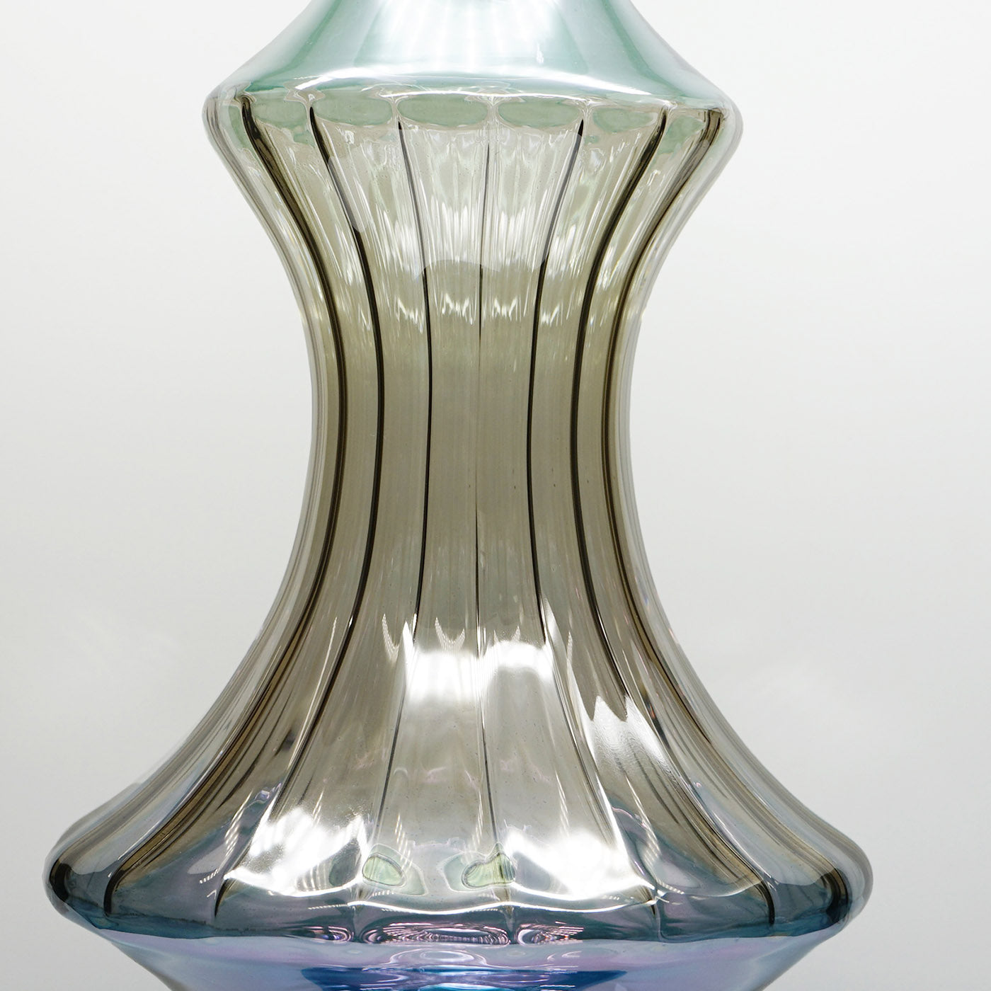 Madame Large Turquoise/Blue/Taupe Vase - Alternative view 1