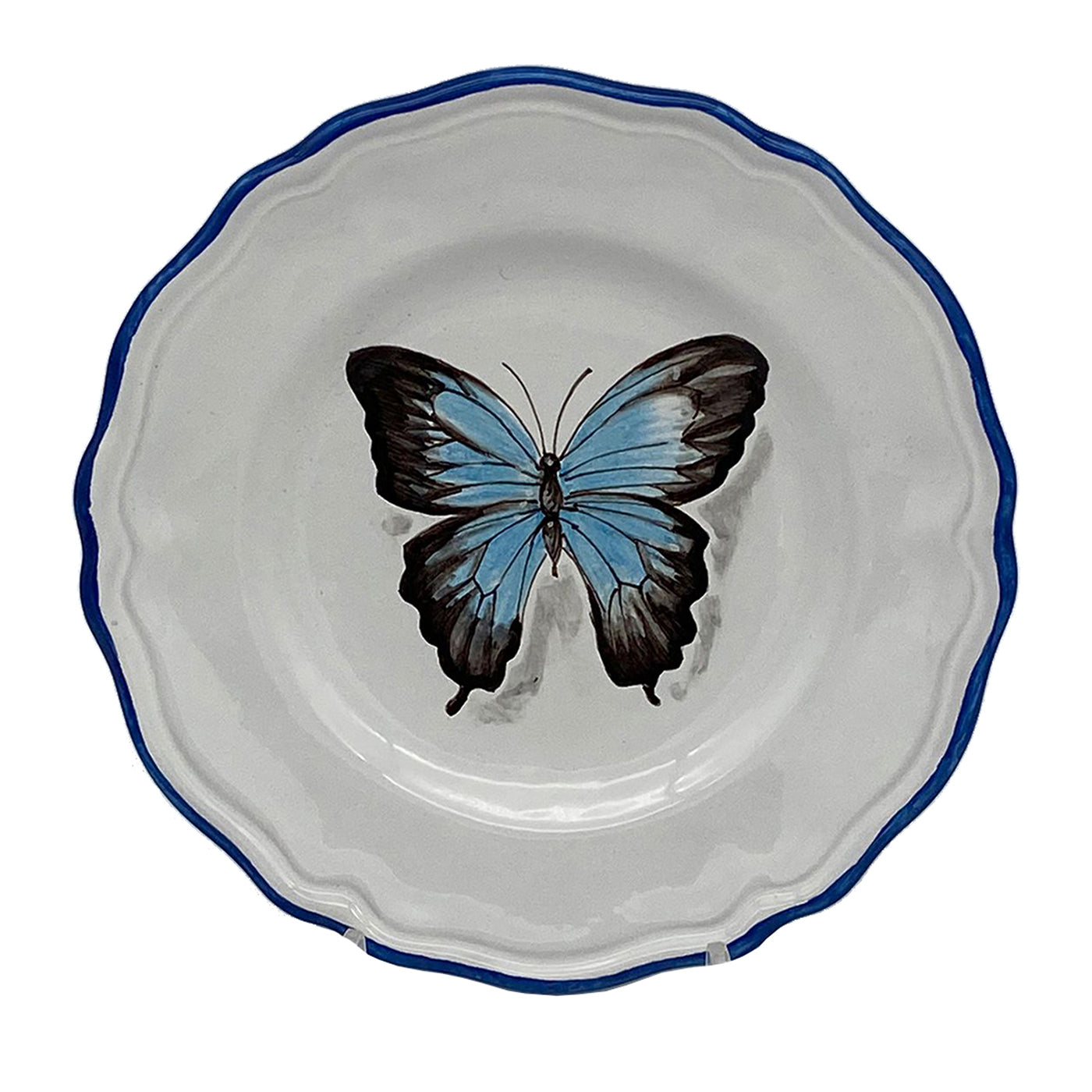 Insetti Light Blue Dinner Plate - Main view