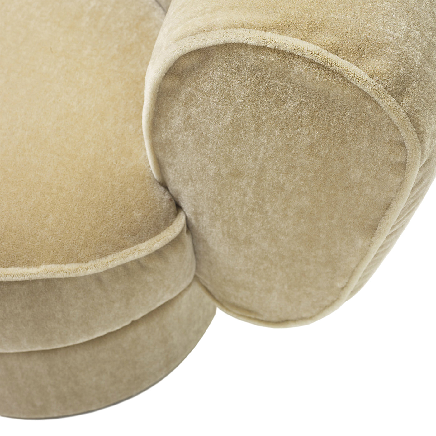 Grace 4-Seater Beige Fabric Sofa by Studio 63 - Alternative view 1