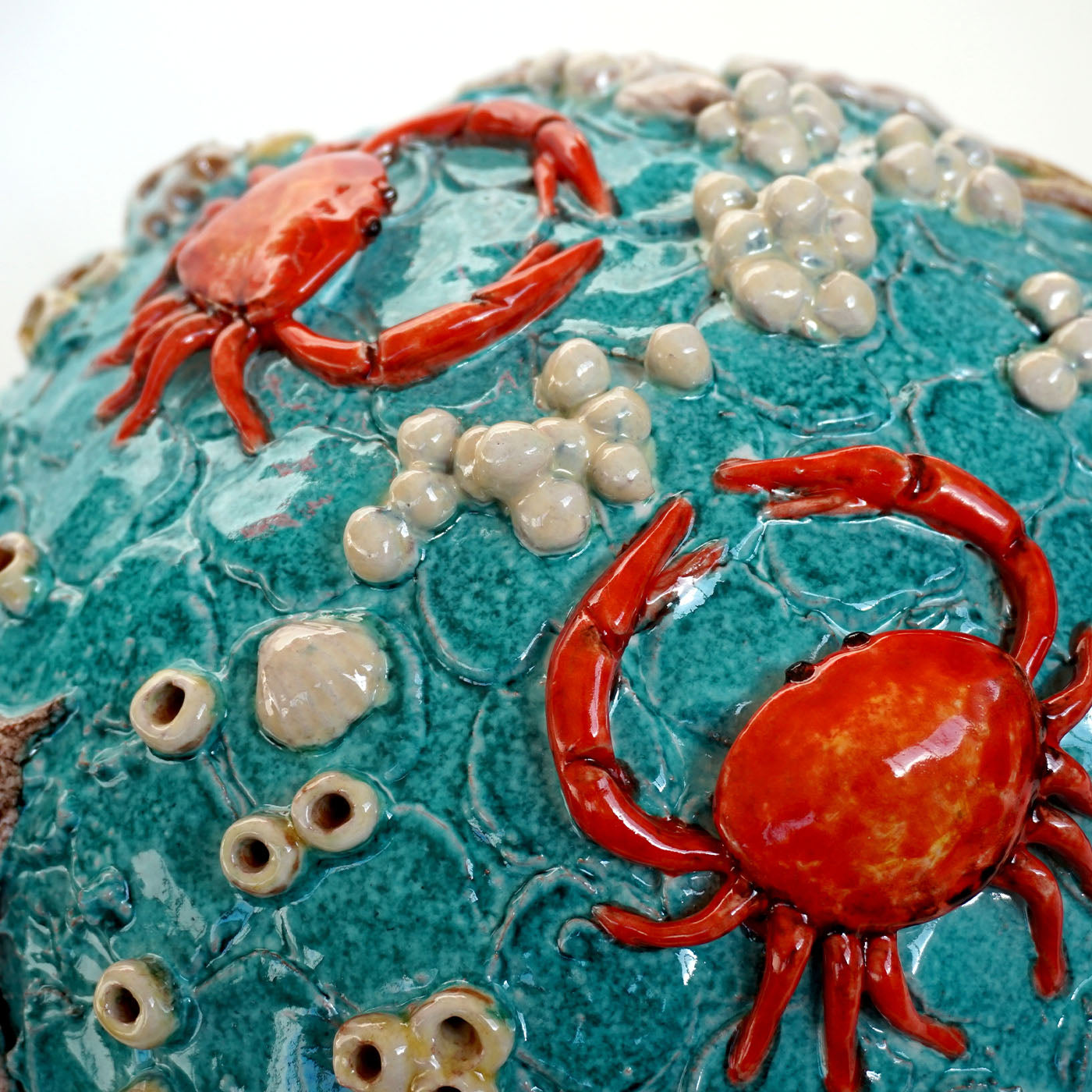 Oceano Spherical Polychrome Sculpture - Alternative view 2