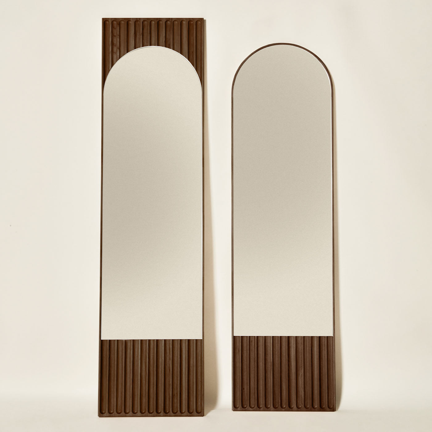 Espejo rectangular de fresno marrón Tutto Sesto - Vista alternativa 4