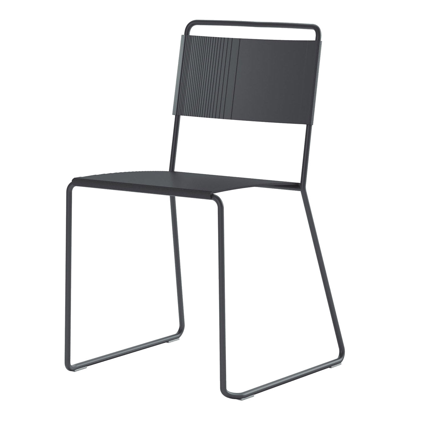 4er-Set Estrosa Aluminium lackierte Stühle - Hauptansicht