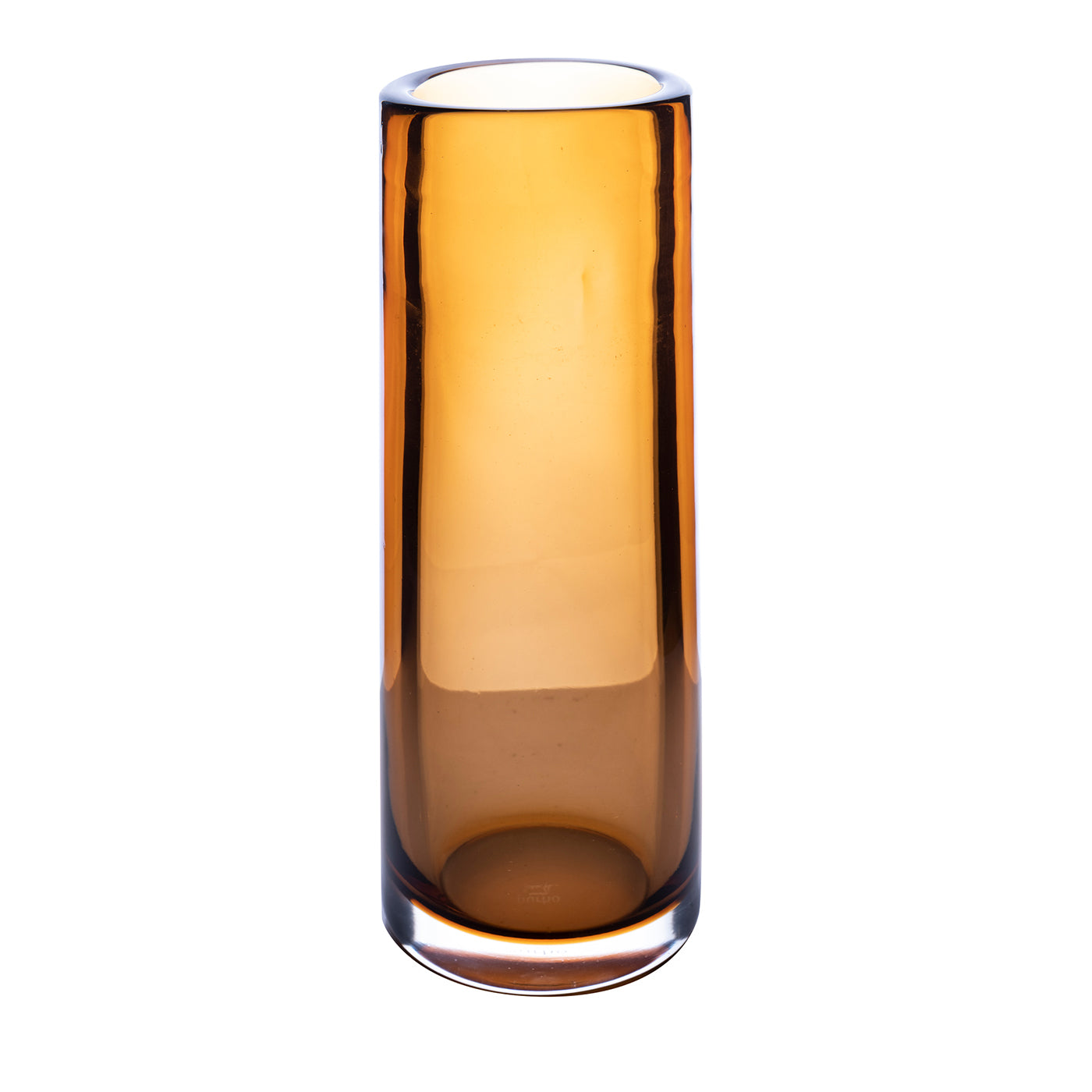 Cilindro Große Vase - Glänzend - Honig - Hauptansicht