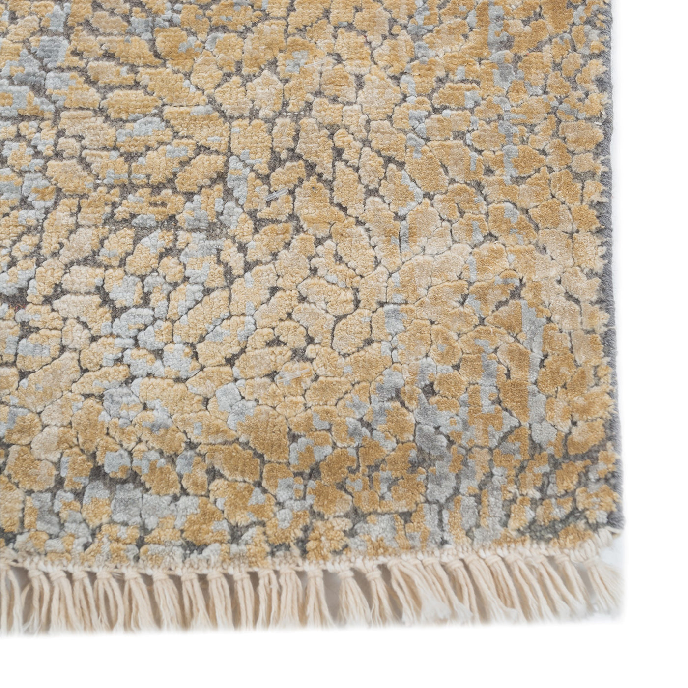 Textured Neutrals Clay & Honey Hand Knotted Rug - Alternative view 1