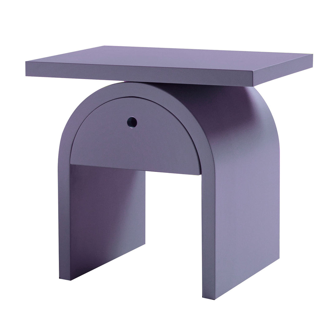 Purple Bedside Table My Home Artemest