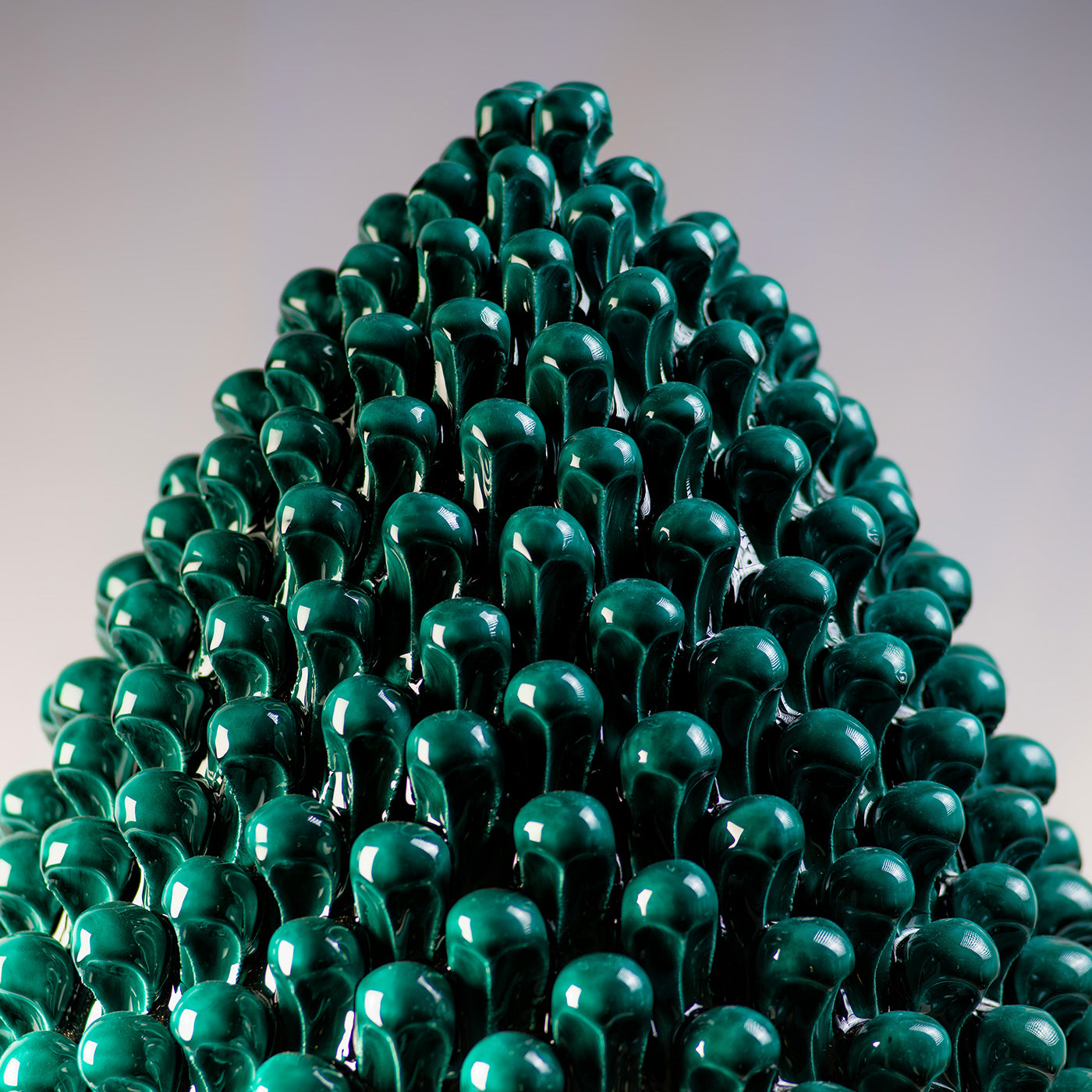 La Grande Madre Green & Gold Pinecone Sculpture - Alternative view 1