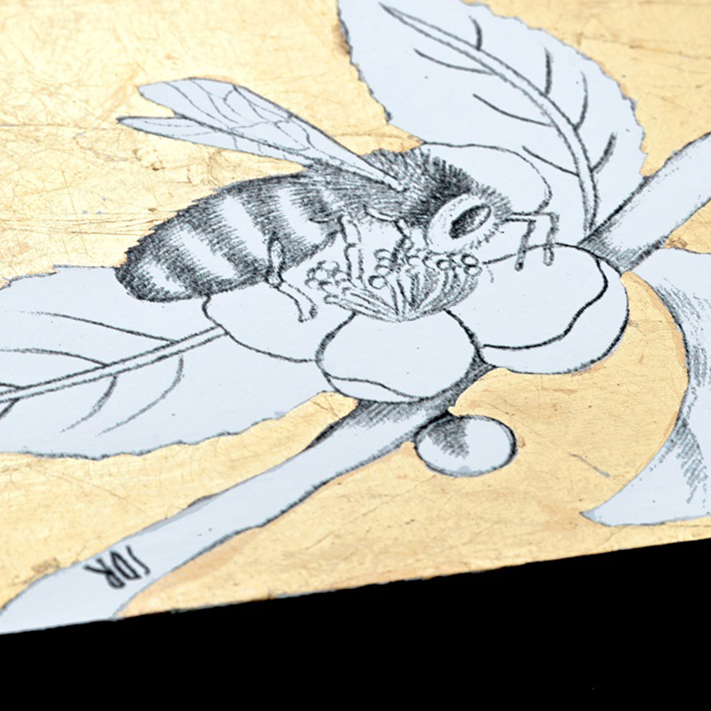 Casarialto Atelier Biene in einer goldenen Sky-Box von Stefania Dei Rossi - Alternative Ansicht 3