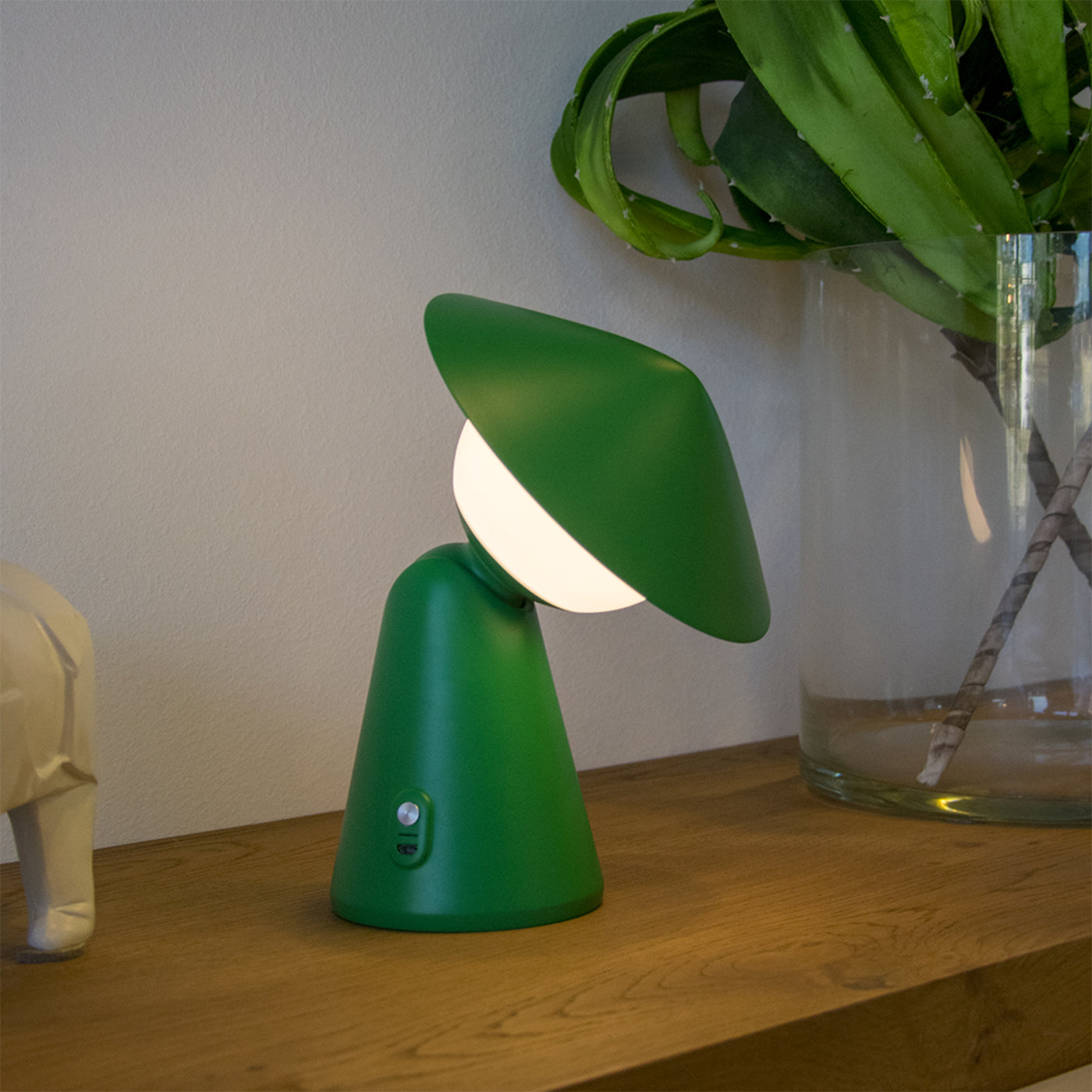 Lámpara de sobremesa recargable Puddy Green de Albore Design - Vista alternativa 2