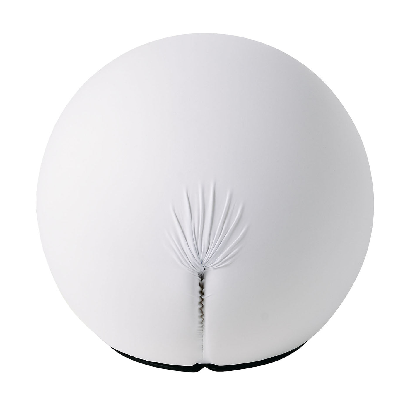 Tatino White Technical Fabric Pouf by Denis Santachiara - Main view