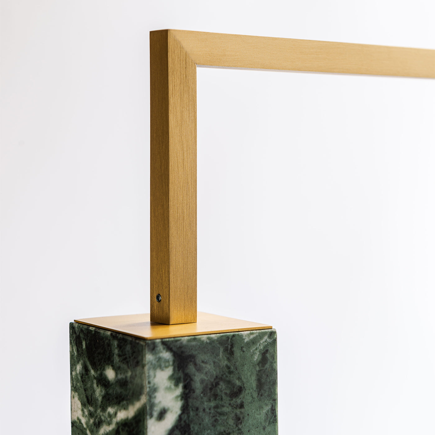 Lamp/Two Green Marble Table Lamp - Alternative view 4