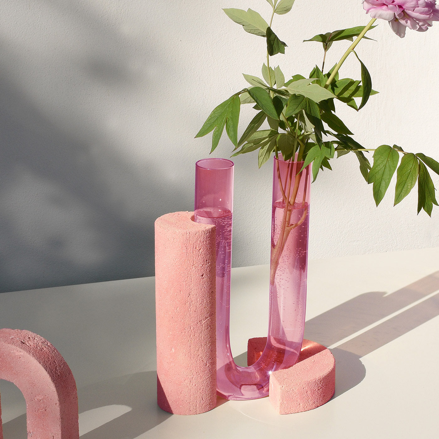 Cochlea Della Consapevolezza Soils Pink Vase - Alternative view 2