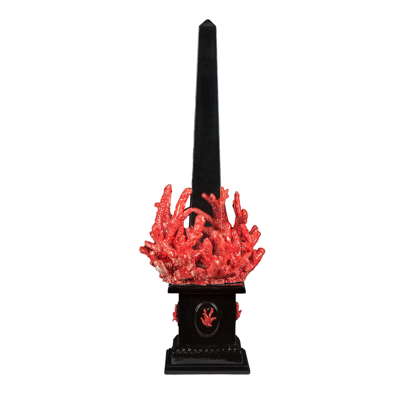 Escultura Corallo Negro y Rojo de Antonio Fullin - Vista principal
