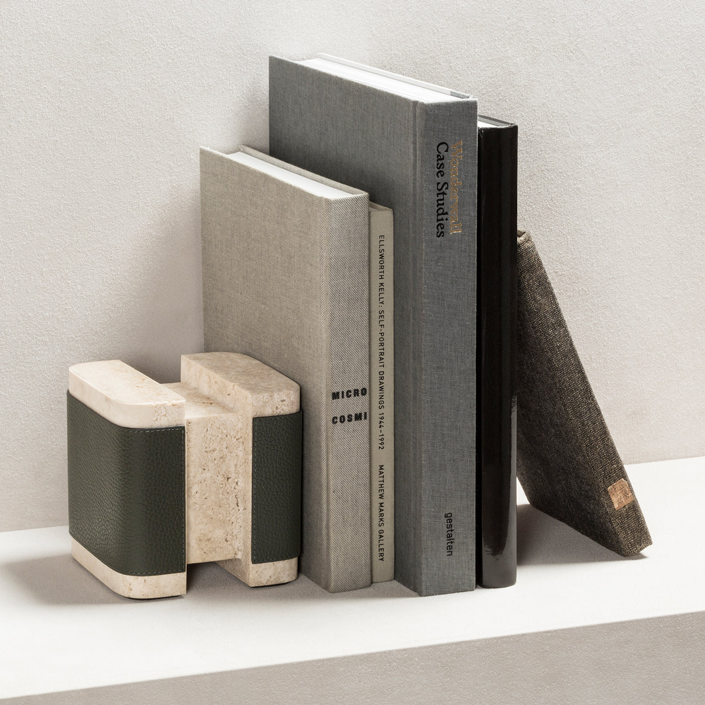 LLoyd Leather & Marble Bookend - Alternative view 1