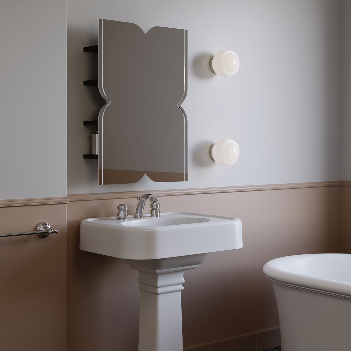 Papillon Cabinet Mirror - Alternative view 2