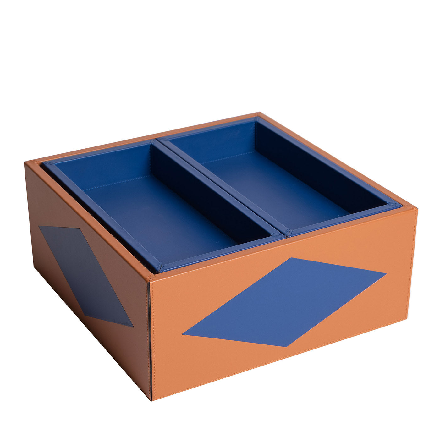 Intarsio Briolette Pecan y Ocean Blue Duo Box - Vista principal