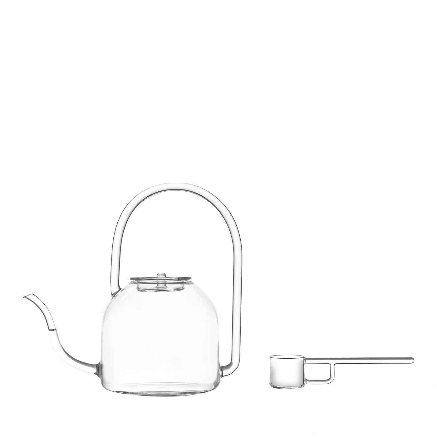 Phil Ninety-Three Kettle and Phil Ten spoon by Naessi Studio - Main view