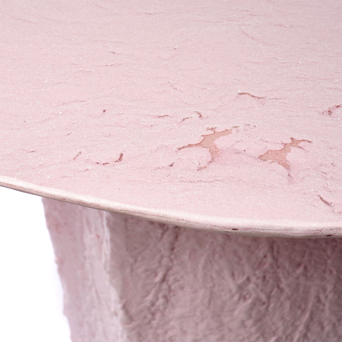 Rosa Di Zucchero Pink Glebanite Round Dining Table - Alternative view 1