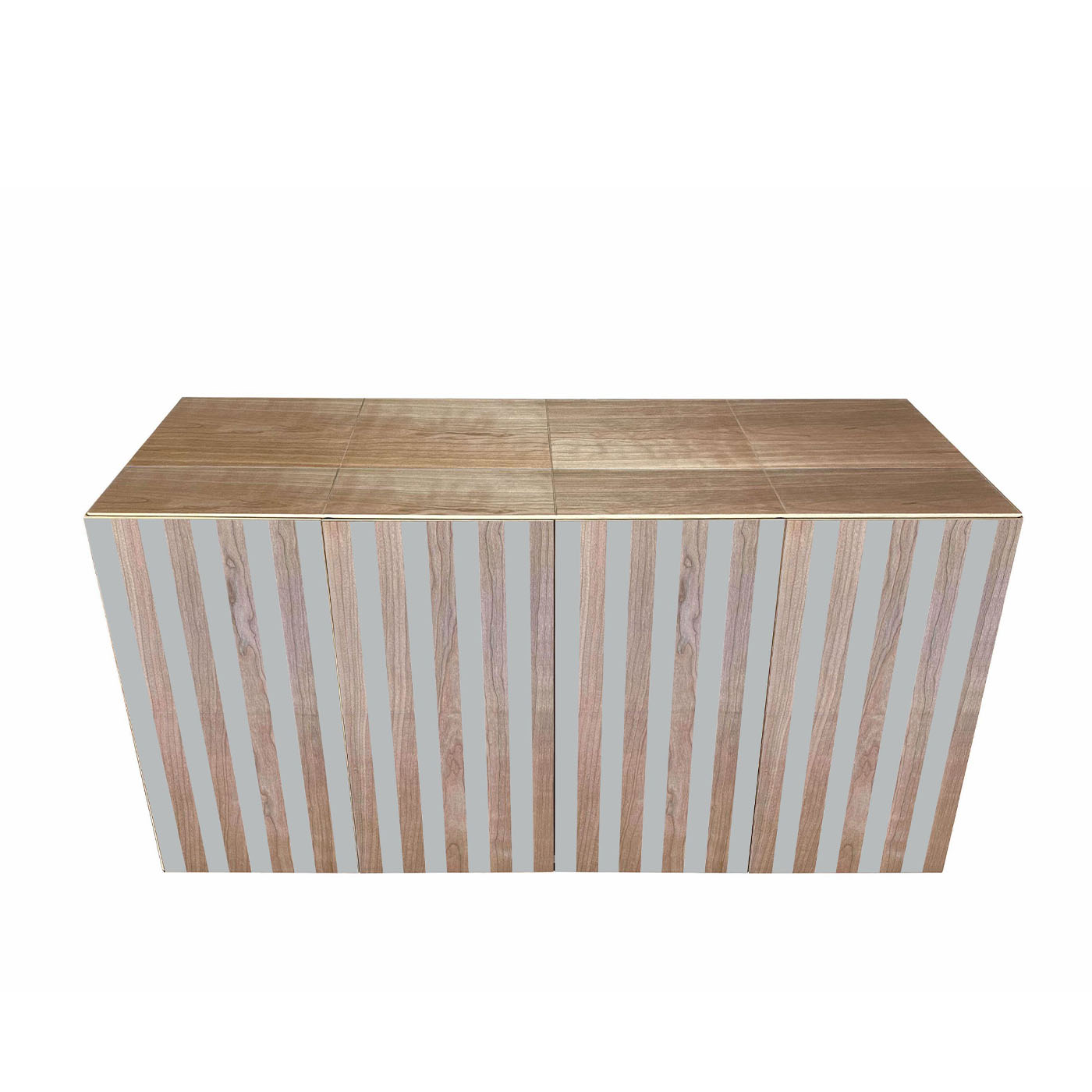 Md2 4-Door Striped Sideboard by Meccani Studio - Alternative view 1