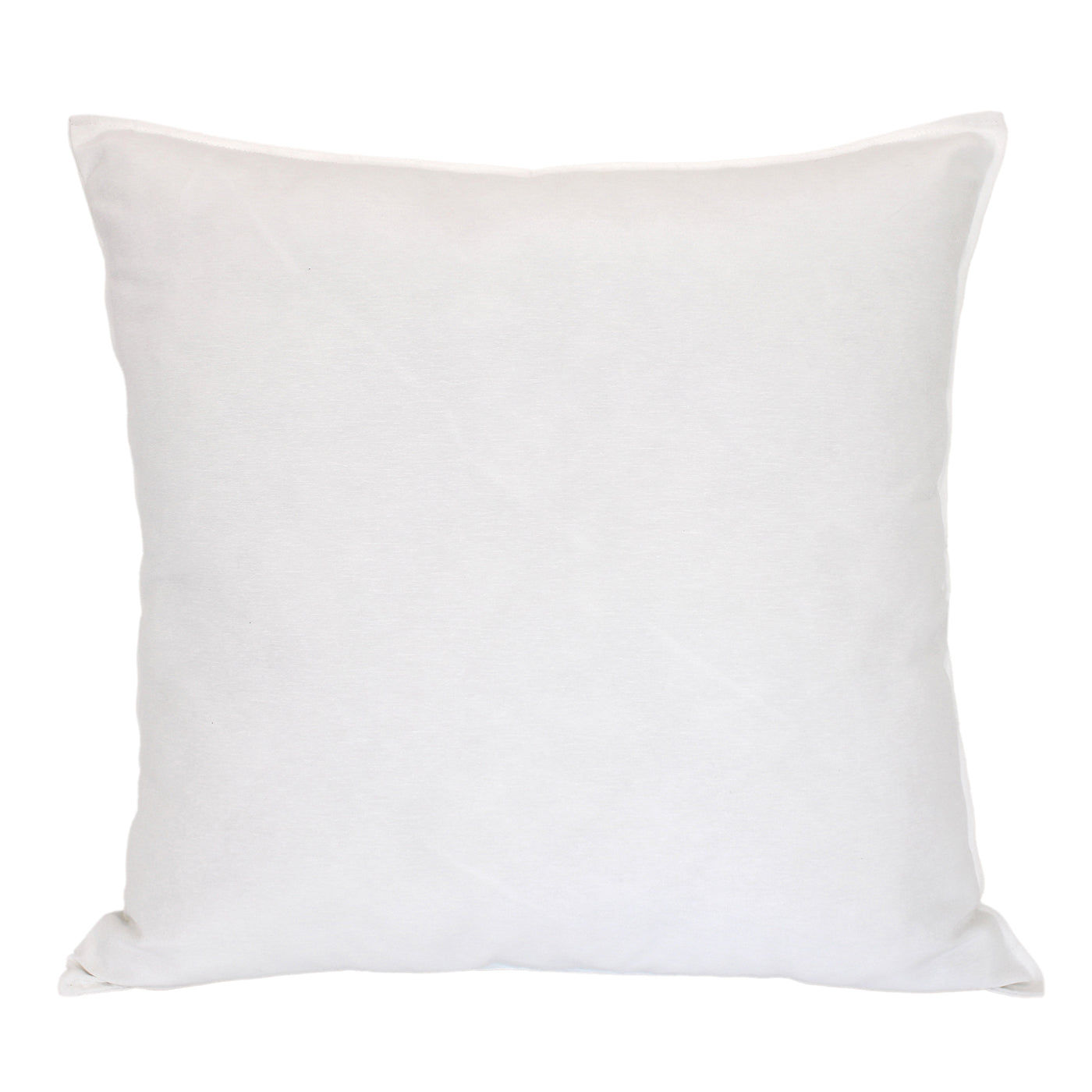 White Set of 2 Large Square Cushions - Main view