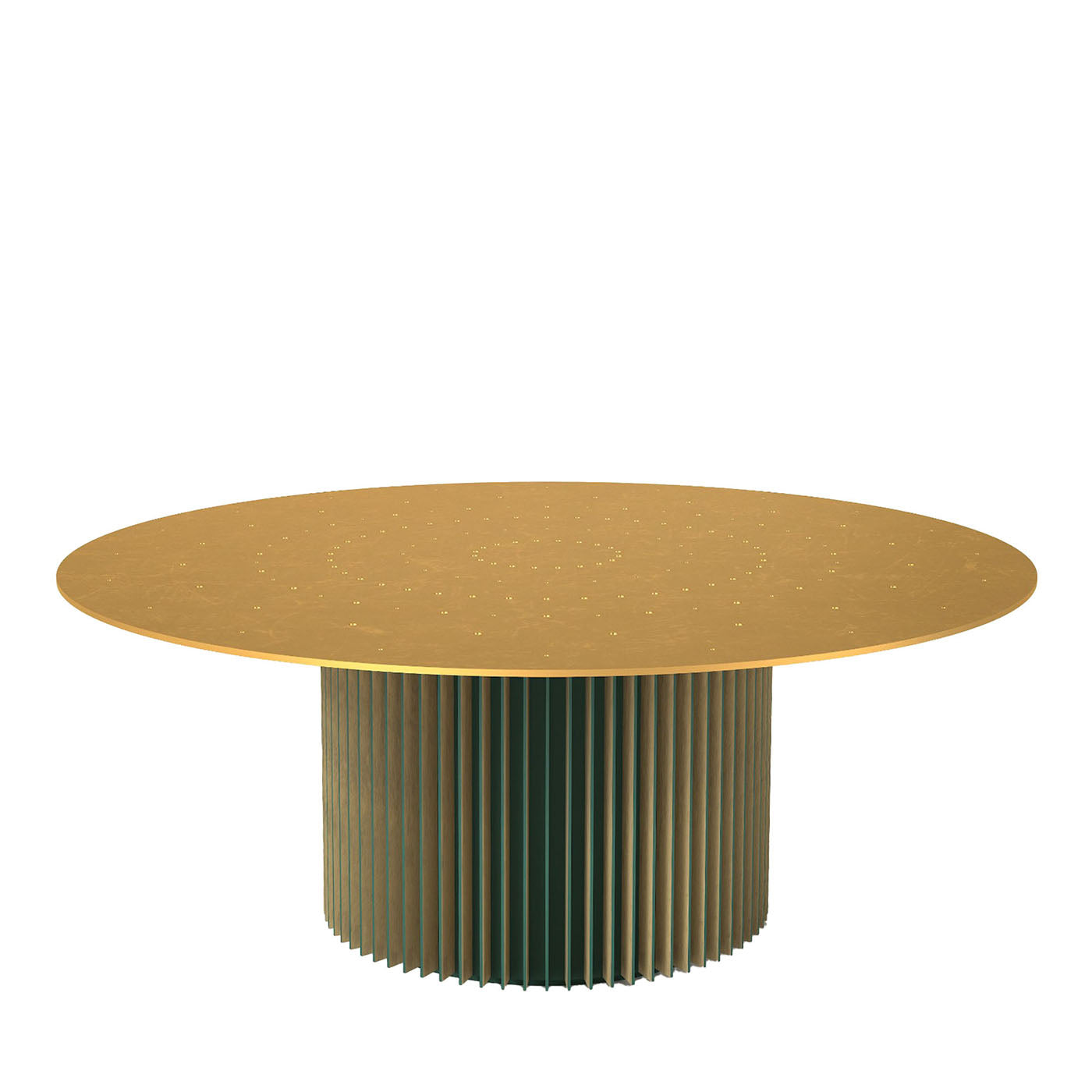 Telea Round Gold Coffee Table - Main view