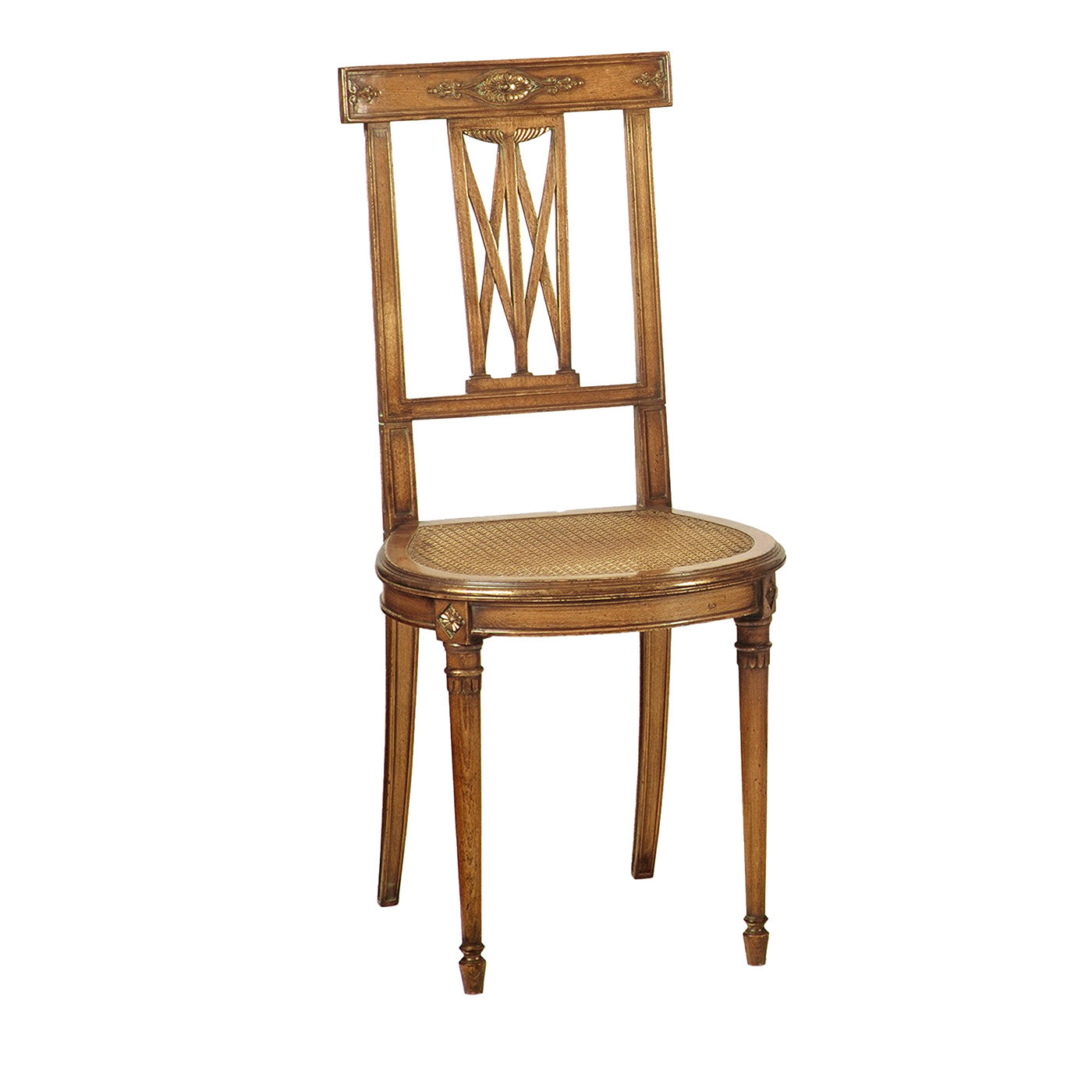 Französischer Empire-Stil Stuhl aus Buche - Hauptansicht