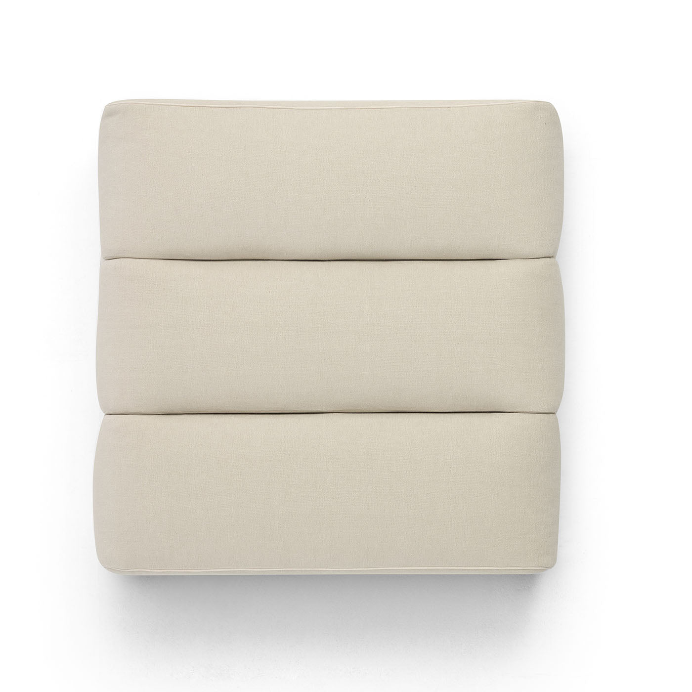 Palmo White Pouf by Emanuel Gargano - Alternative view 1