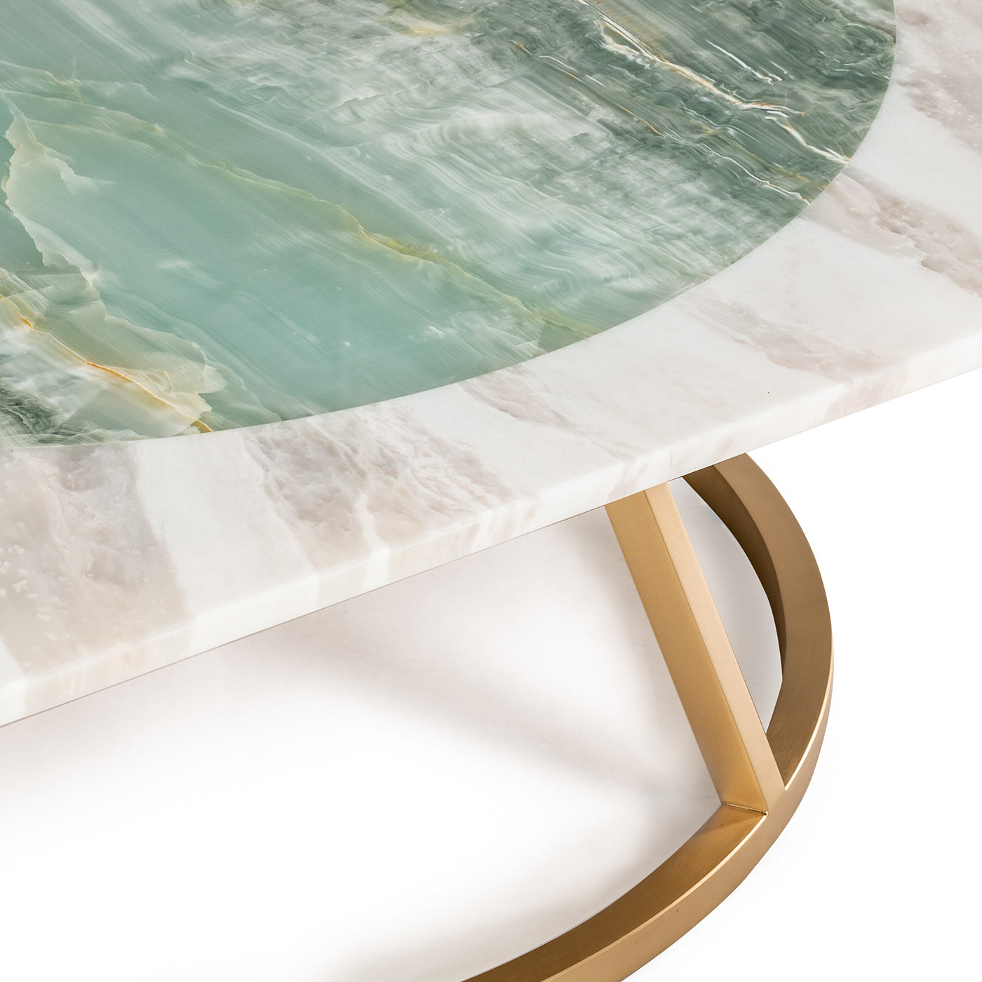 Table basse carrée polychrome Pantheon par Maarten De Ceulaer - Vue alternative 3