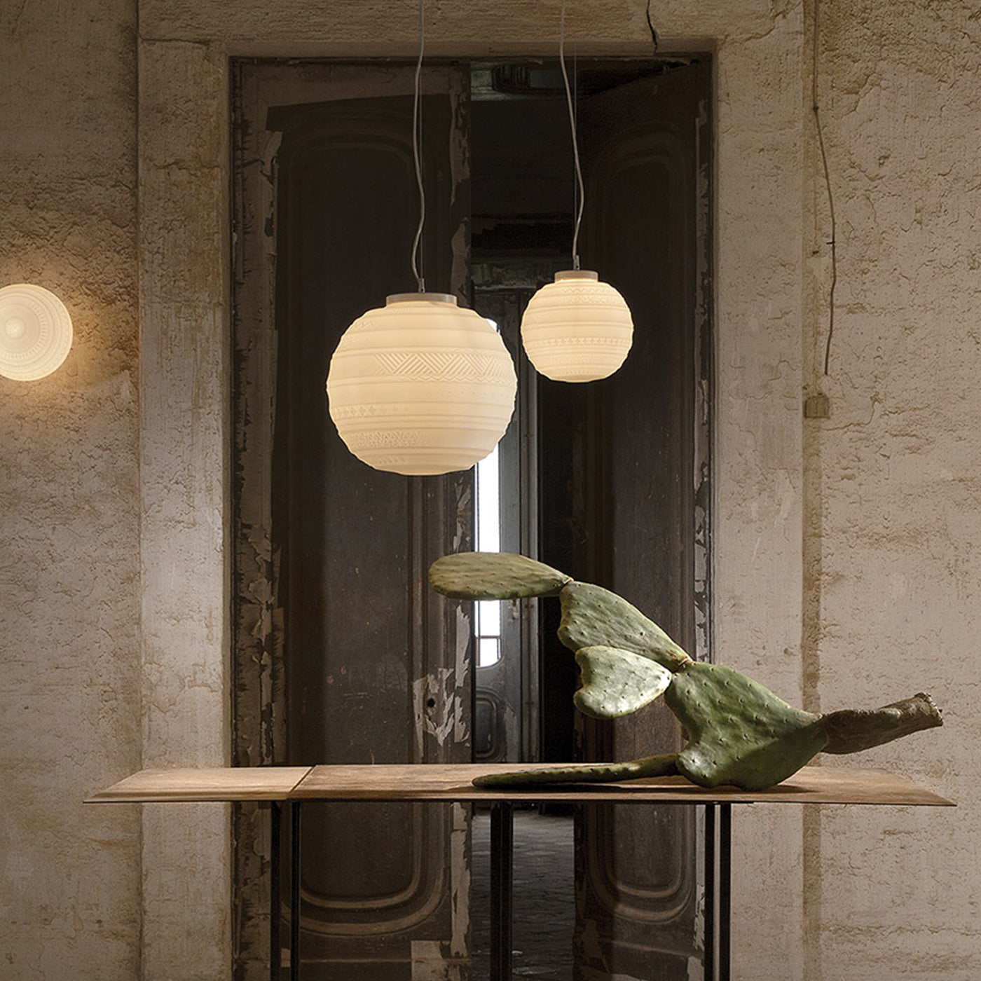 Braille Large Pendant Lamp by Matteo Ugolini - Alternative view 3