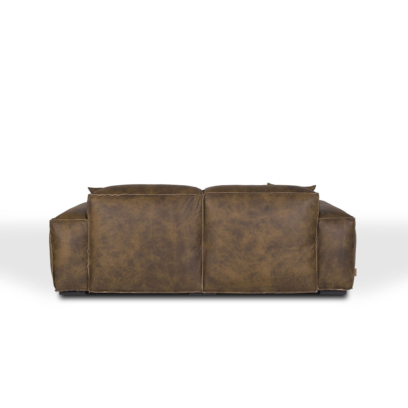 Placido Brown Leather Sofa - Alternative view 4