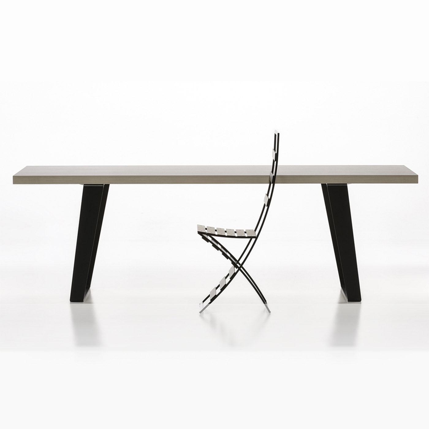Japan Rectangular Steel Table by Franco Poli - Alternative view 3