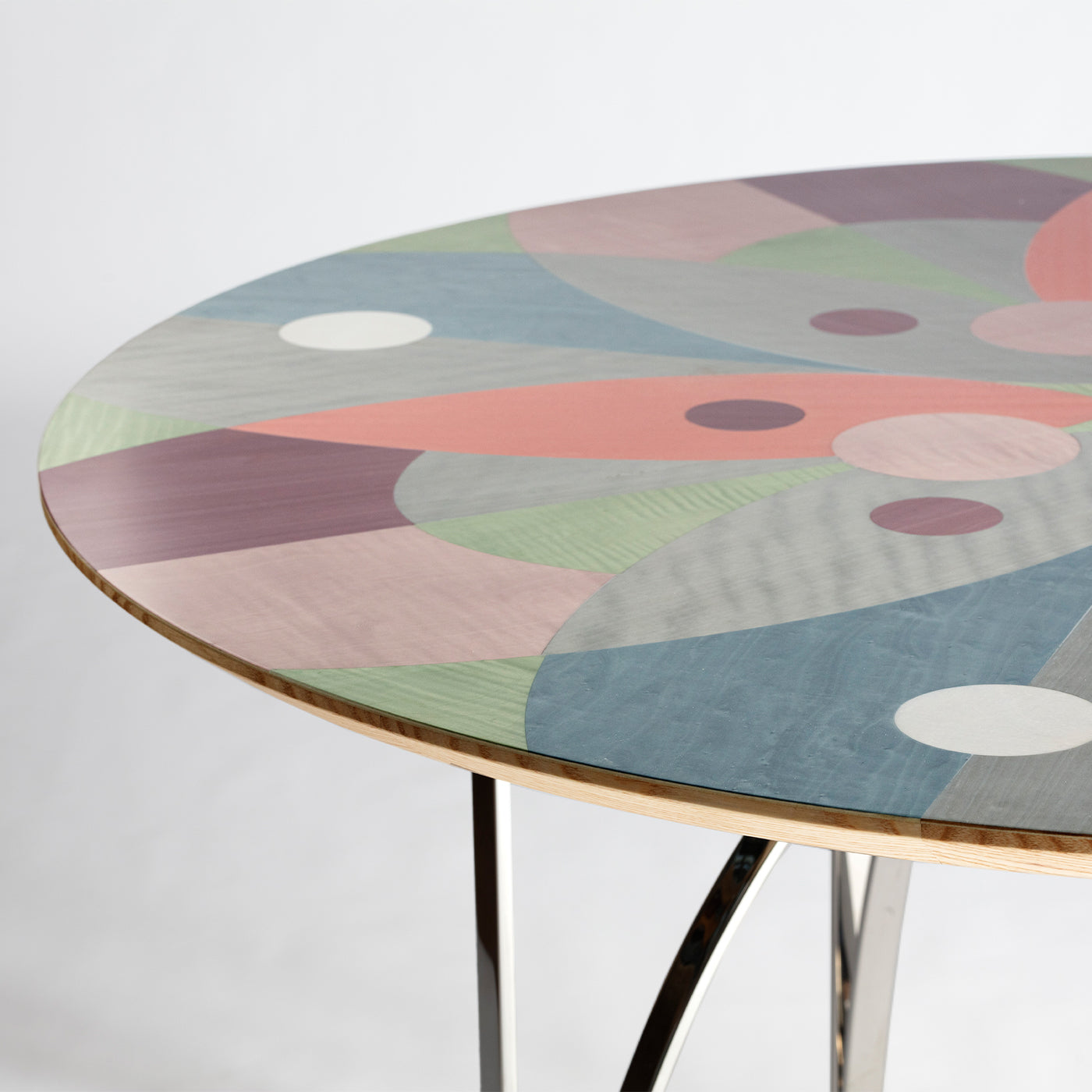 Archie Collection Colored Veneered Dining Table - Alternative view 3