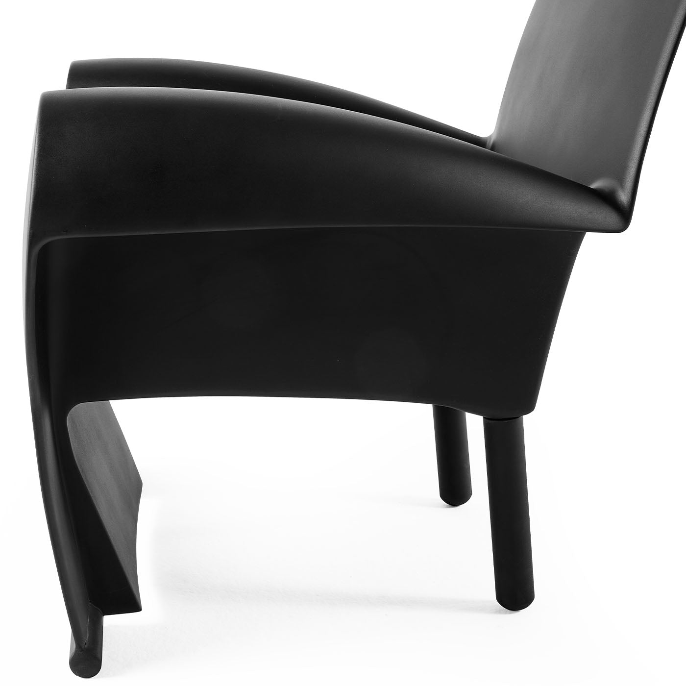 Richard III Black Armchair by Philippe Starck  - Alternative view 4