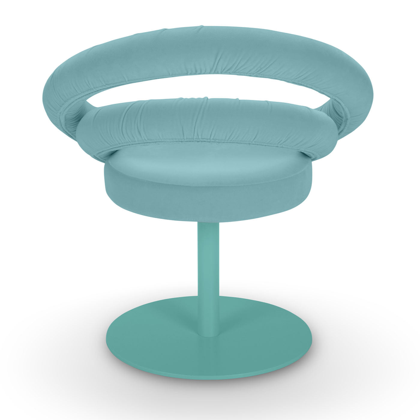 Circle Light Blue Chair By Roberto Giacomucci &amp; Nicola Cerasa - Vue alternative 4