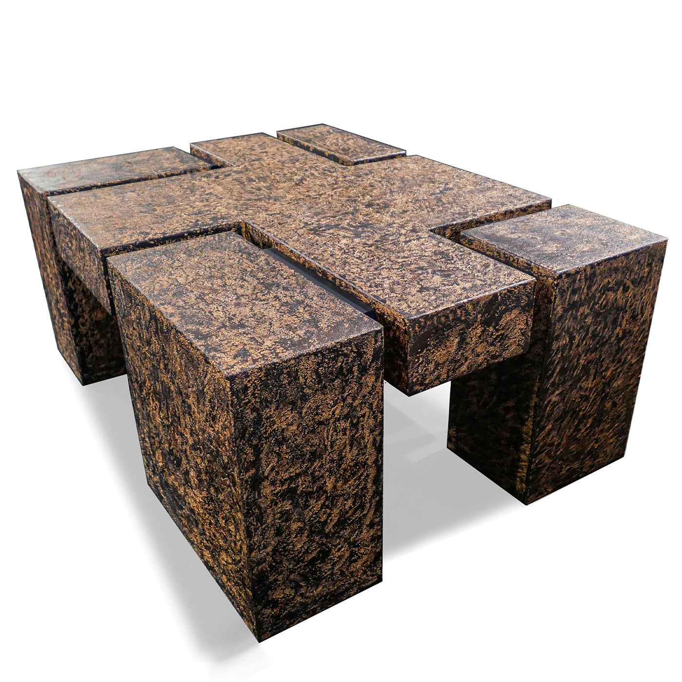 Rhomus Bronze-Finished Coffee Table - Alternative view 1