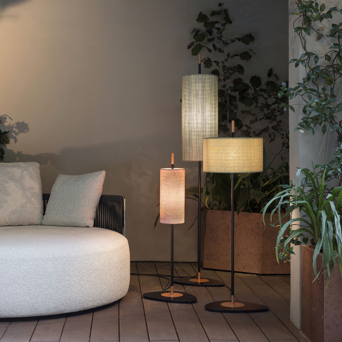 Lagoon Noumea Goyave Small Outdoor Floor Lamp by Servomuto - Alternative view 3