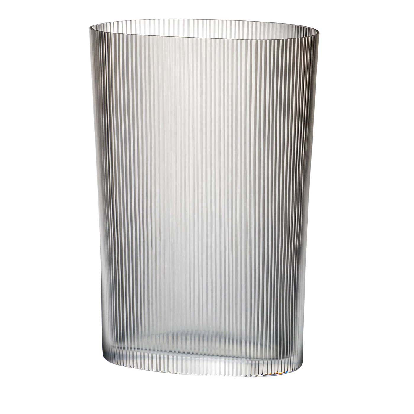 Millemolature Ridged Oval-Based Vase by Carlo Moretti - Main view