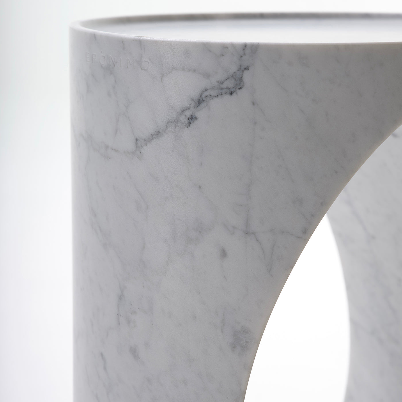 Carrara Roll Side Table - Alternative view 1