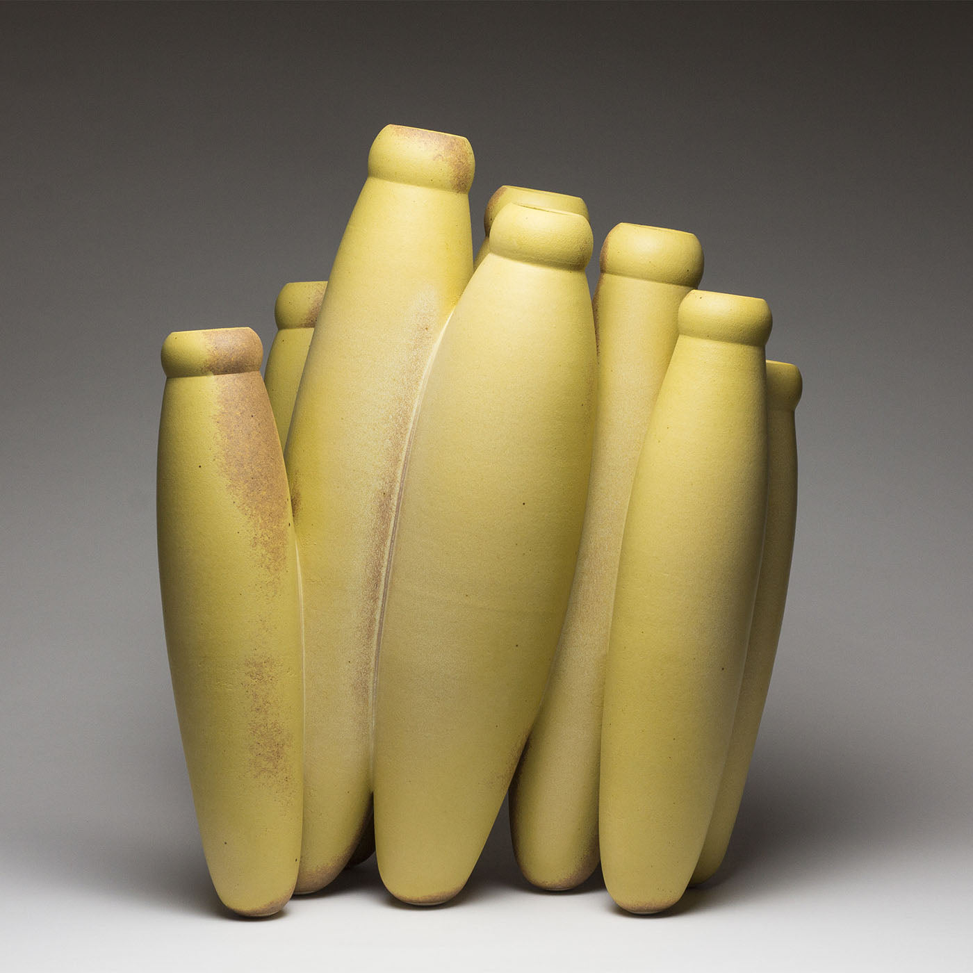 Cluster Yellow Vase #2 - Alternative view 1