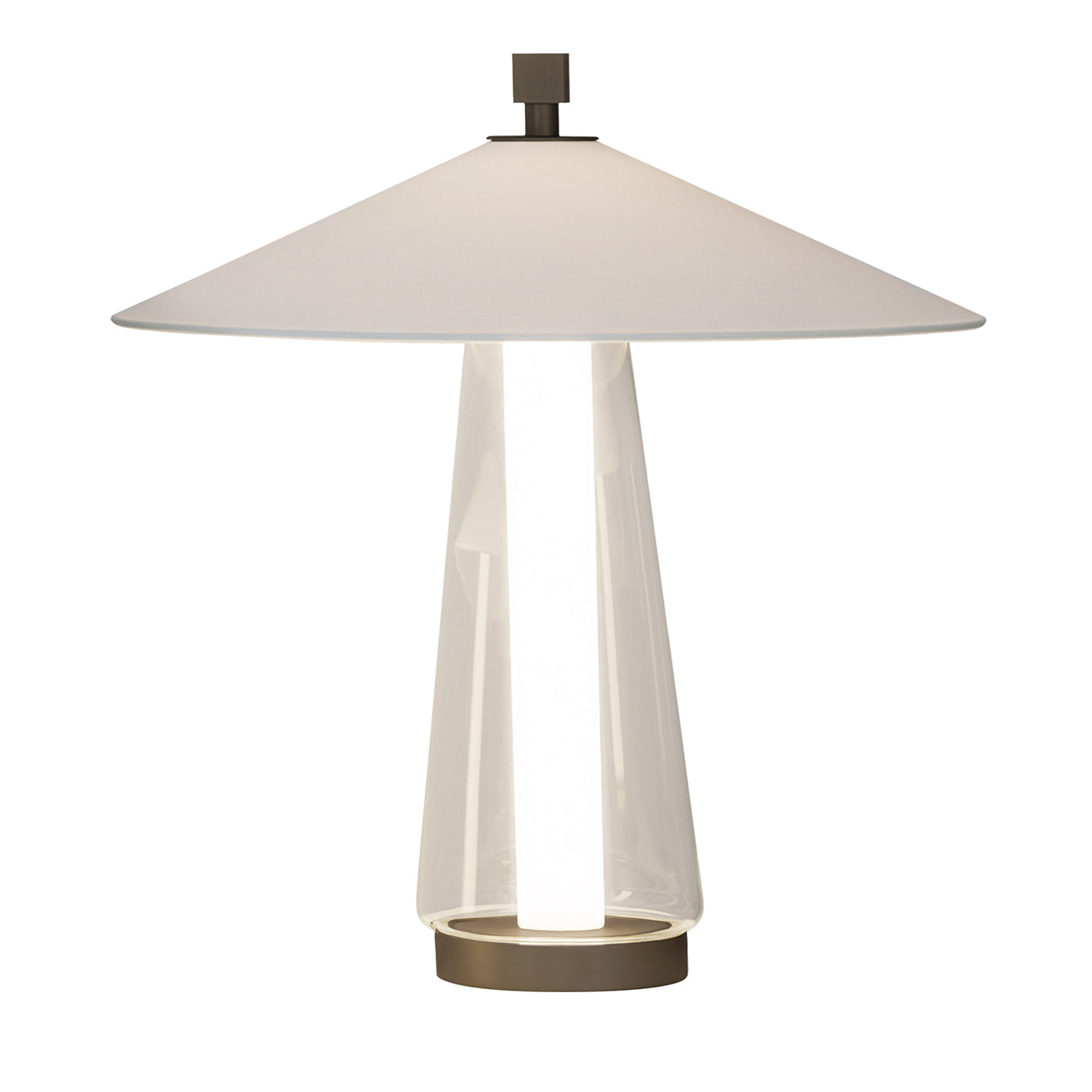 Asia Bronze & White Medium Table Lamp by Federico Peri - Main view