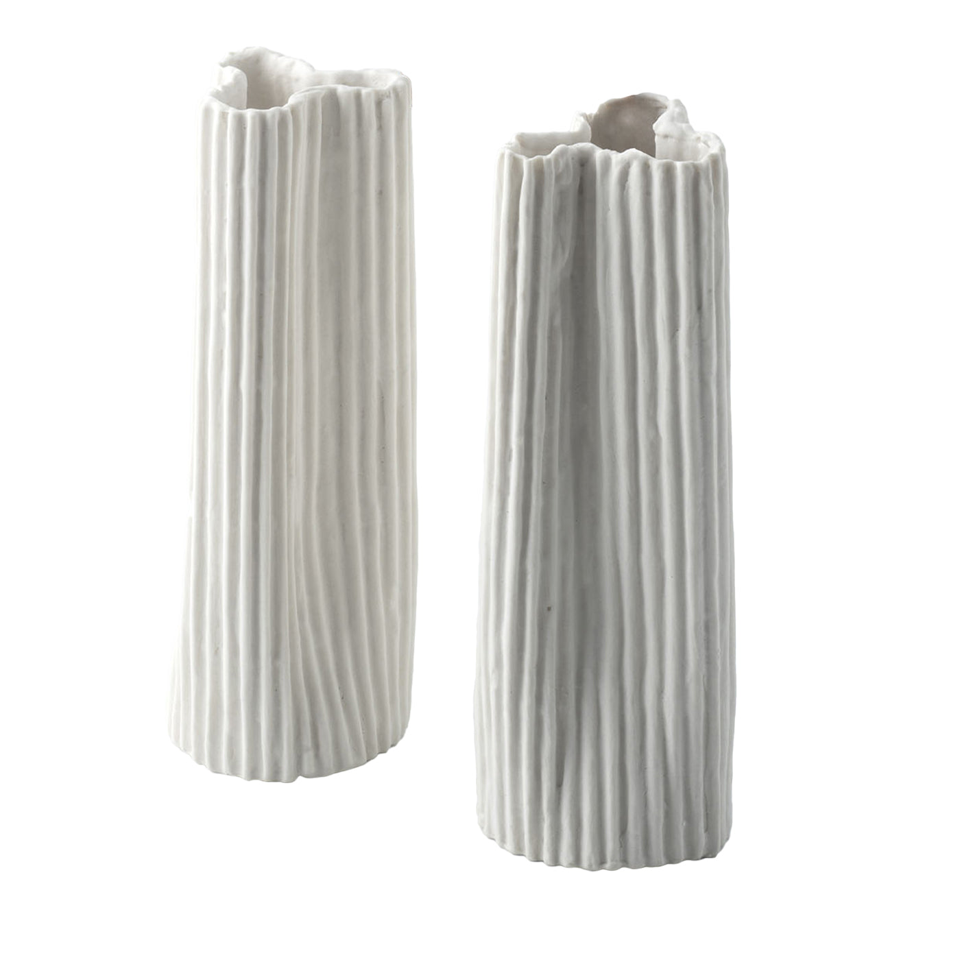 Set of 2 Paesaggio 15 Decorative Vases by Nino Basso #2 - Main view