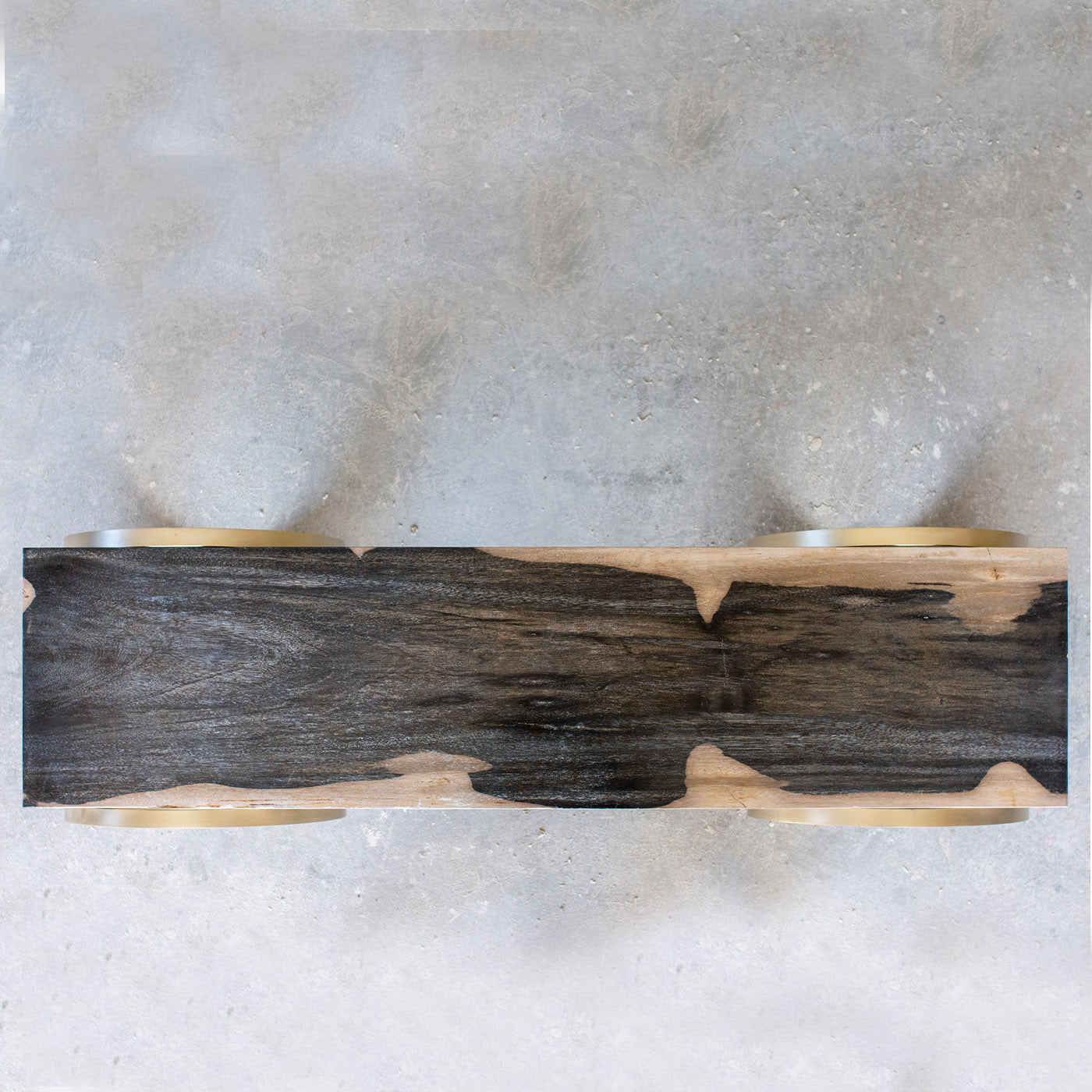 Triga Petrified Wood Bench - Alternative view 1