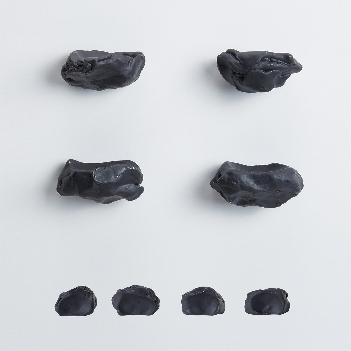 Impronta Set of 4 Black Door Knobs #1 by Nicole Valenti - Alternative view 1