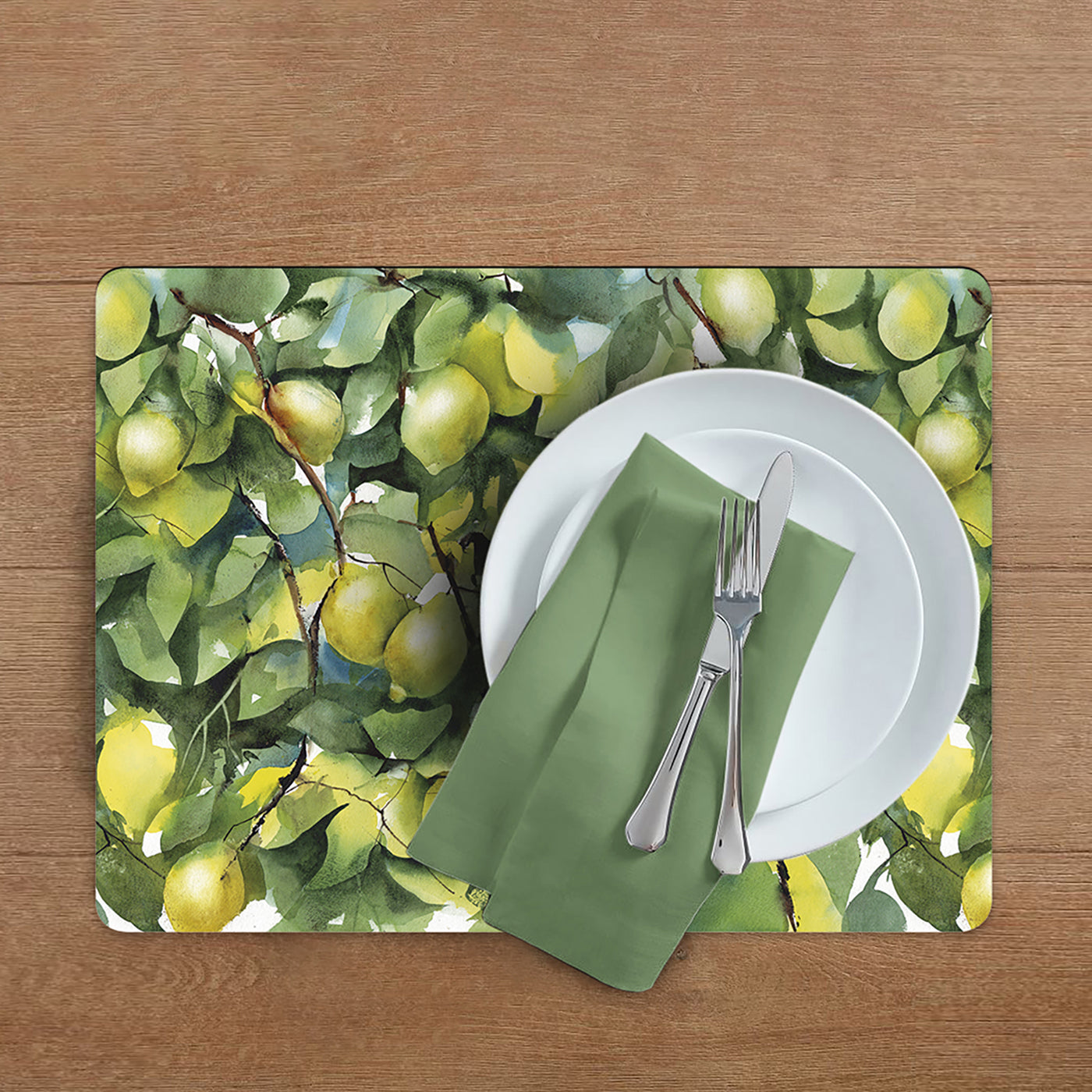 Set of 2 Limoni Rectangular Placemats - Alternative view 1