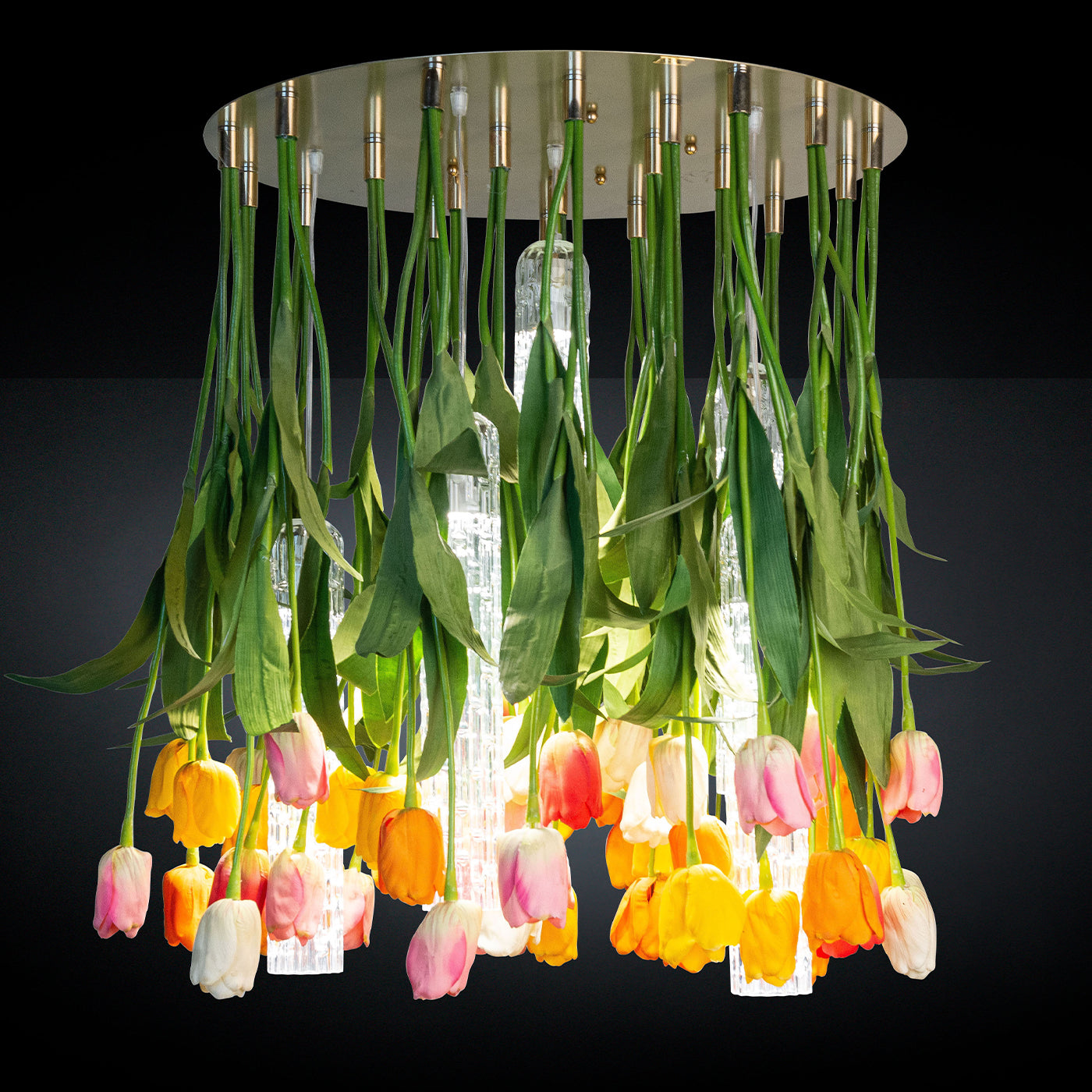 Lustre tulipe rond Flower Power - Vue alternative 5