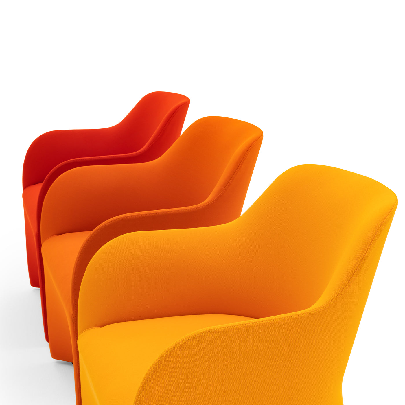 Maggy Big Red Armchair by Basaglia + Rota Nodari - Alternative view 2